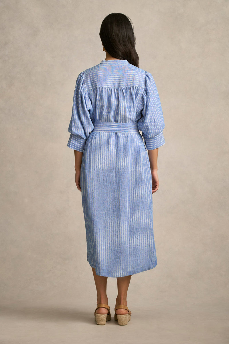 Stripe Shirt Dress - Multi Stripe