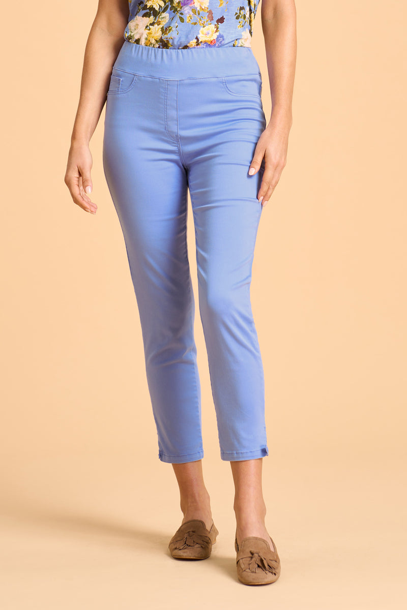 Bengajean Ankle Length Tied Cuff - Bright Bluebell