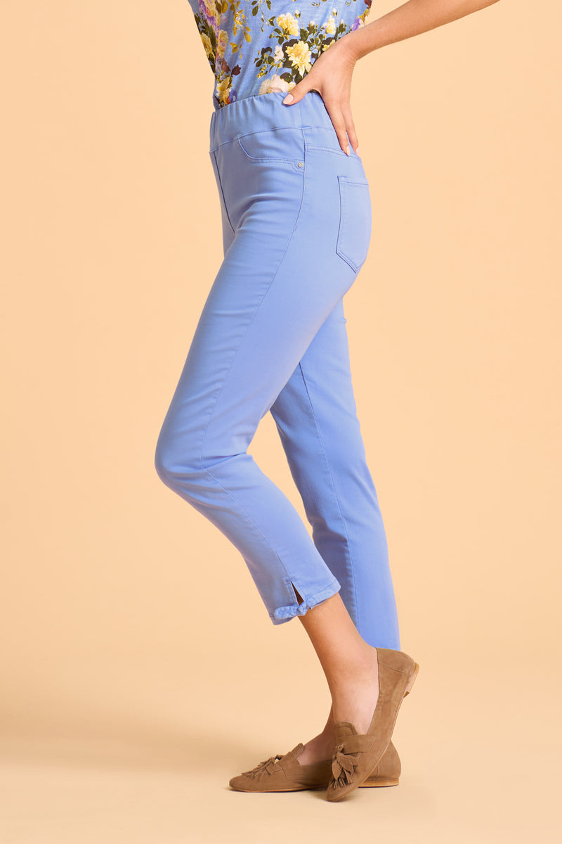 Bengajean Ankle Length Tied Cuff - Bright Bluebell