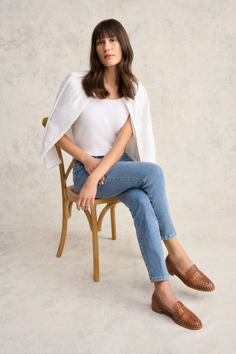 The Classique 25 Jean - Aged Denim