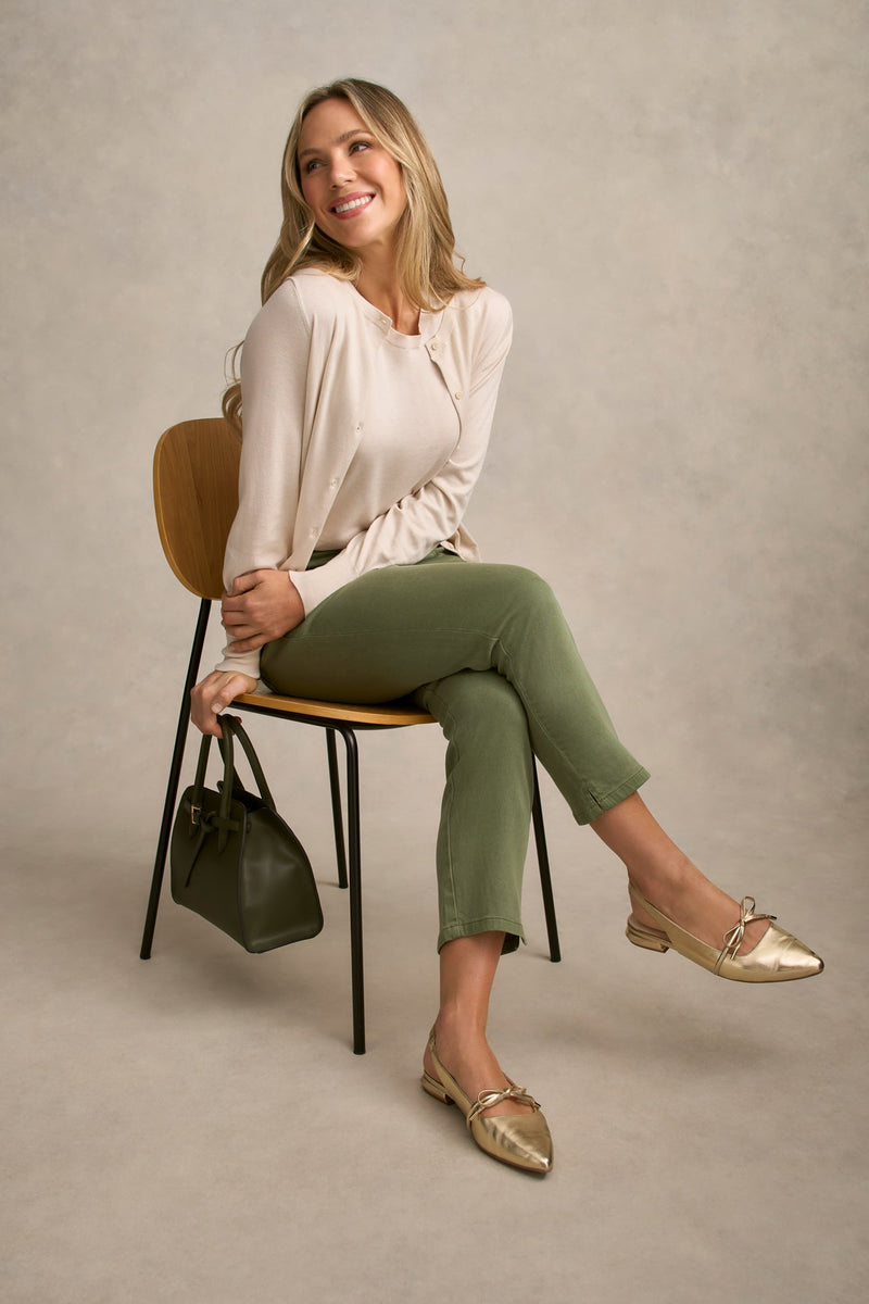 Bengajean® ¾ Slim Leg - Bayleaf
