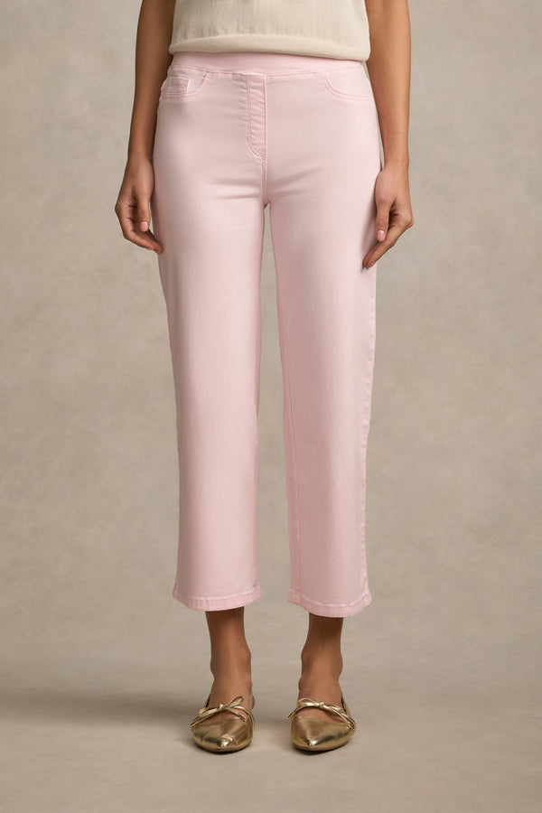 Bengajean® 7/8 Wide Leg - Soft Peony