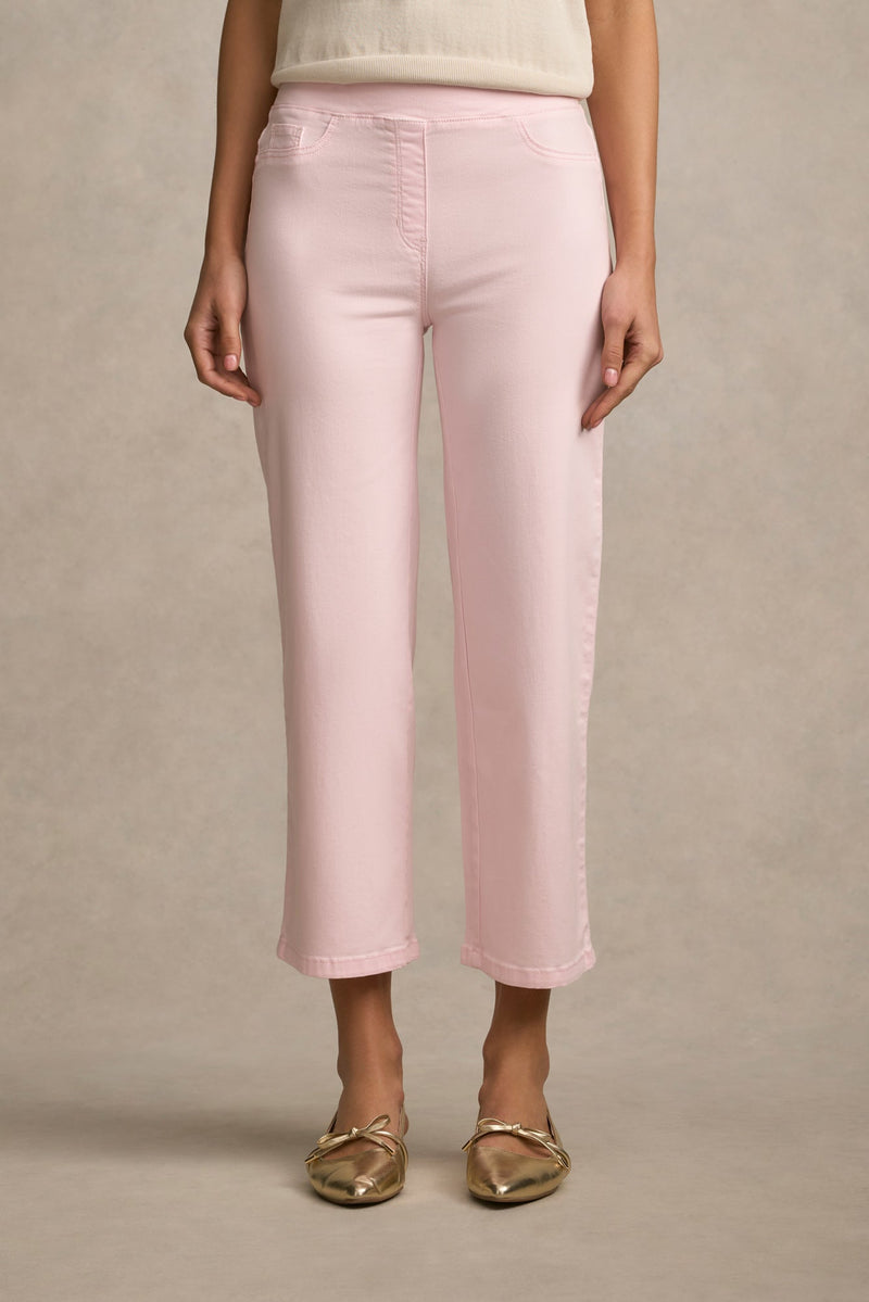 Bengajean® 7/8 Wide Leg - Soft Peony