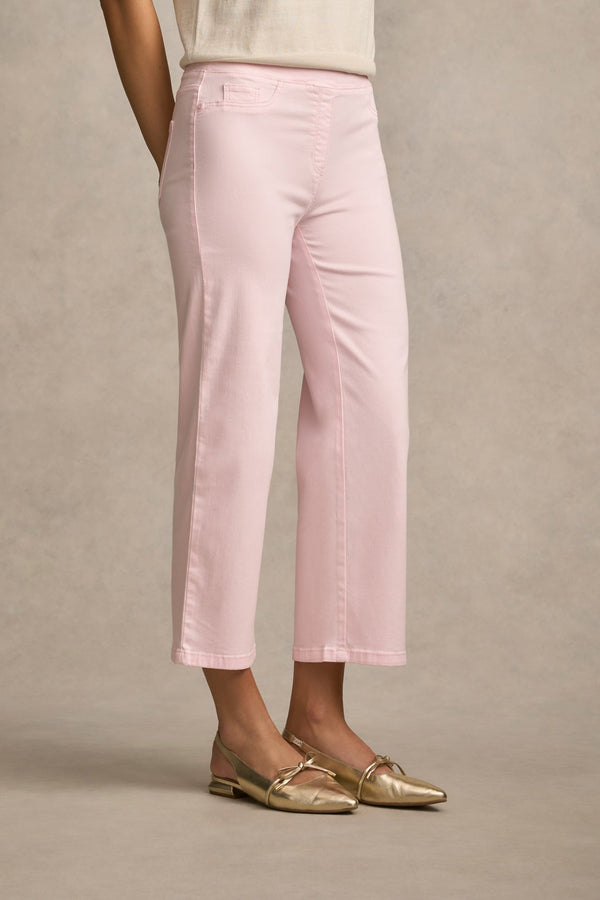Bengajean® 7/8 Wide Leg - Soft Peony