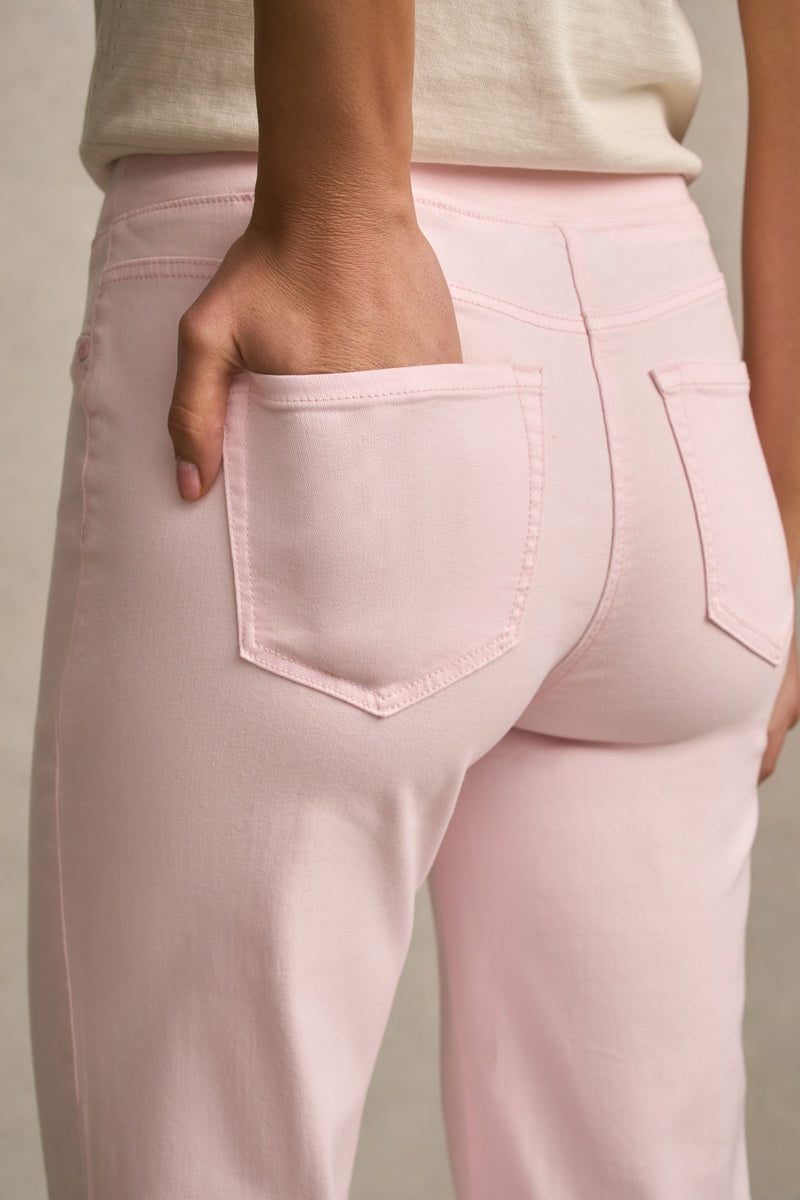 Bengajean® 7/8 Wide Leg - Soft Peony