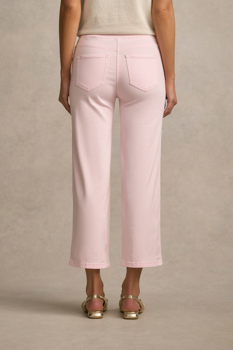 Bengajean® 7/8 Wide Leg - Soft Peony