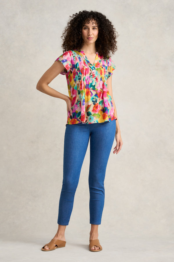 Lightweight Print Blouse