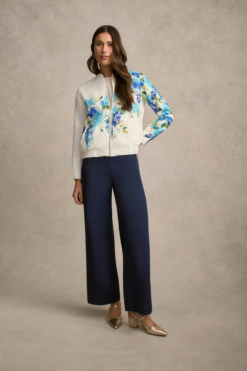 Resort Jacket - Watercolour Floral