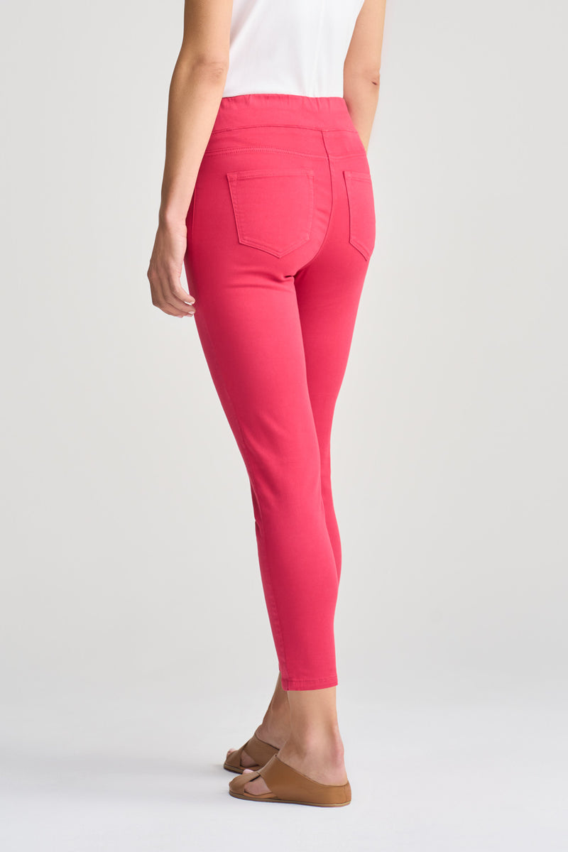 Bengajean Ankle Length Skinny Leg - Dusty Rose