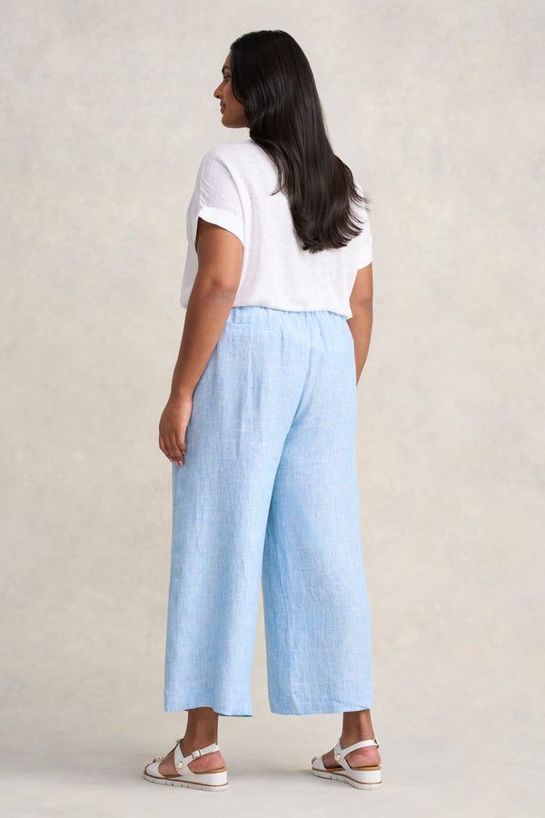 French Linen 7/8th Pant