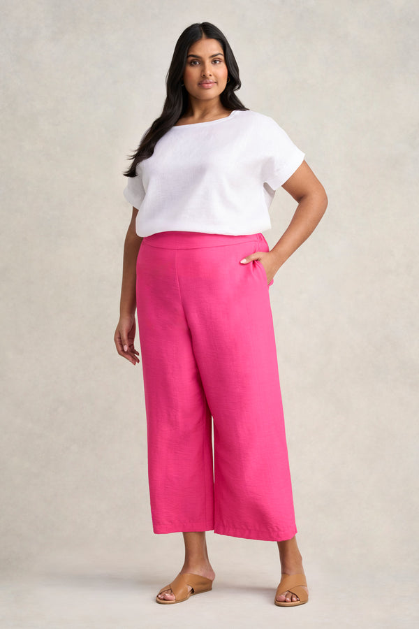 7/8th Wide Leg Pant