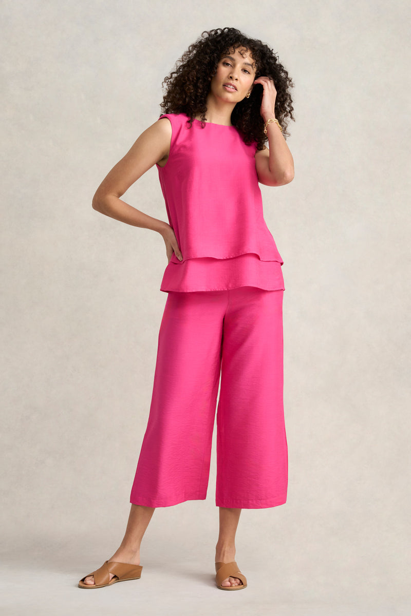 Layered Camisole Blue Illusion