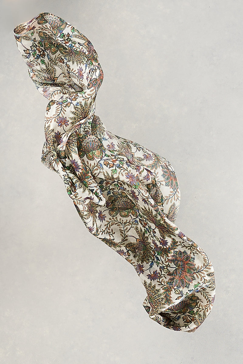 La Boheme Paisley Scarf - Multicolour