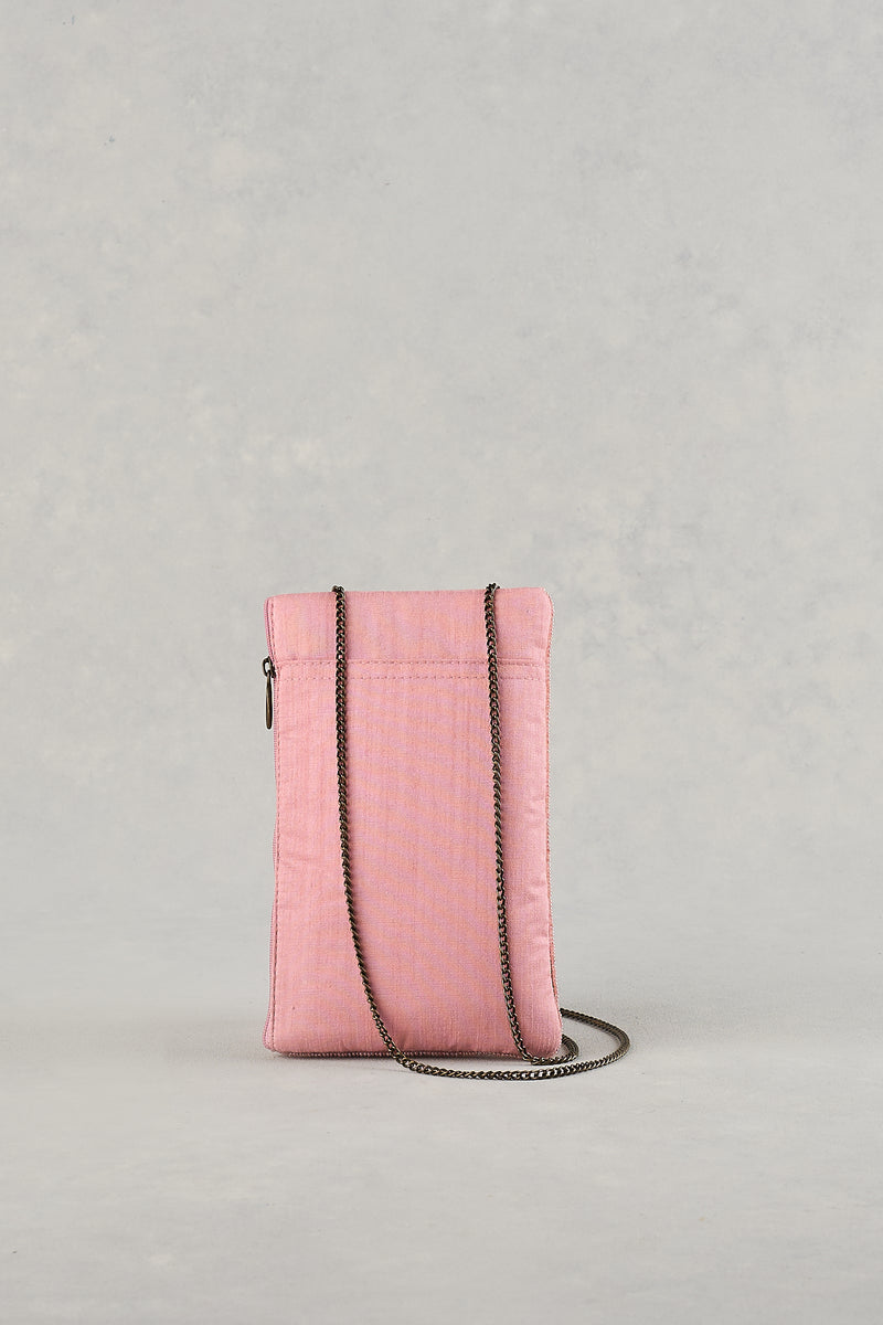 Paisley Beaded Mini Clutch - Multicolour