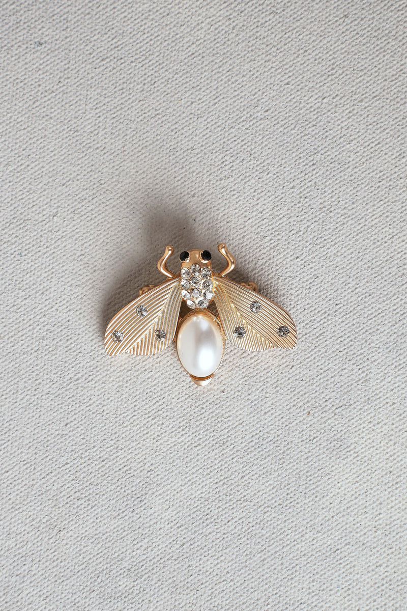 Bee Brooch – Gold