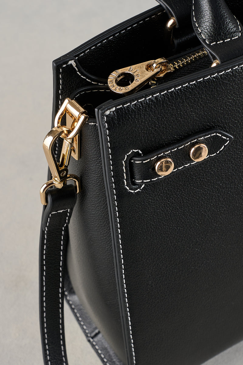 Structured Tote - Black