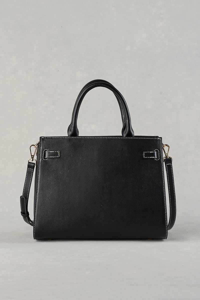 Structured Tote - Black