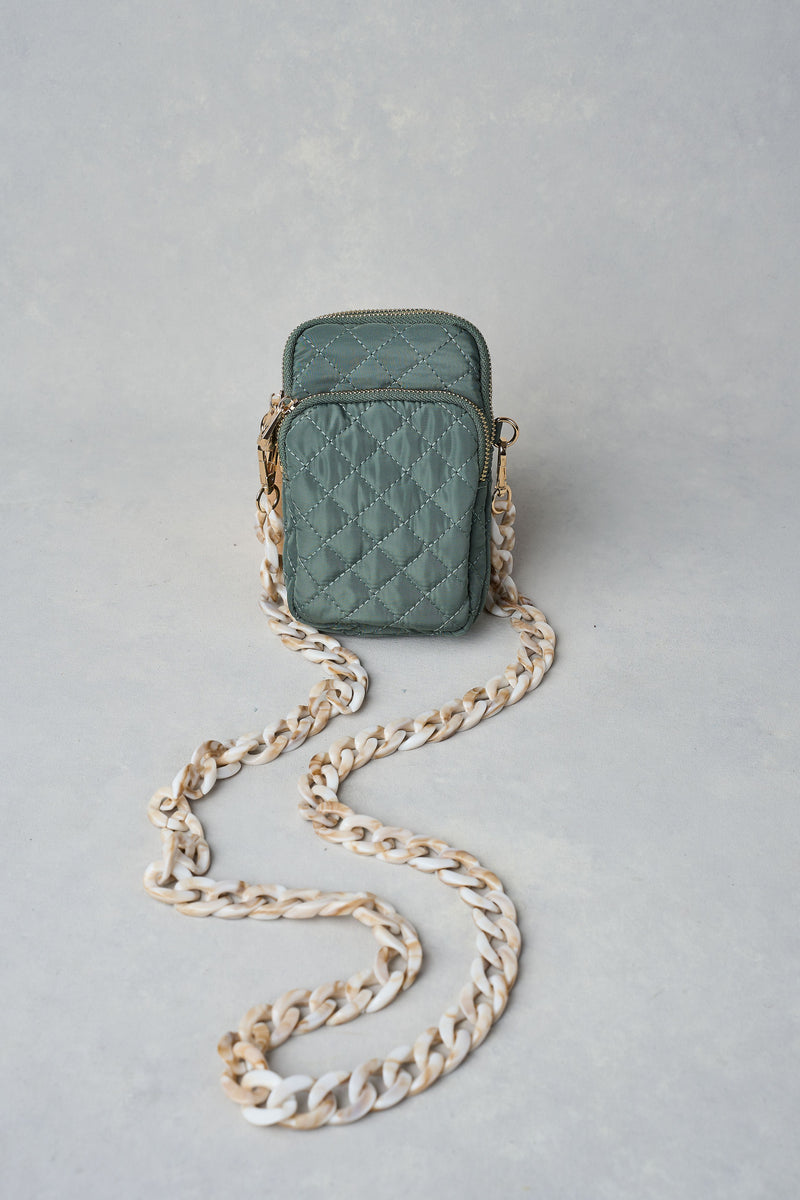 Frankie Phone Bag – Khaki