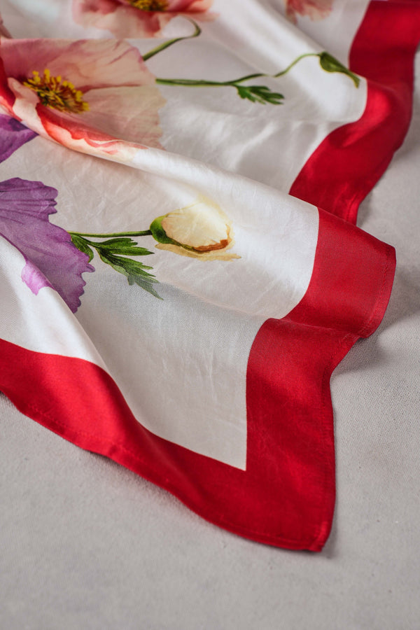 Poppy Square Scarf – Multicolour