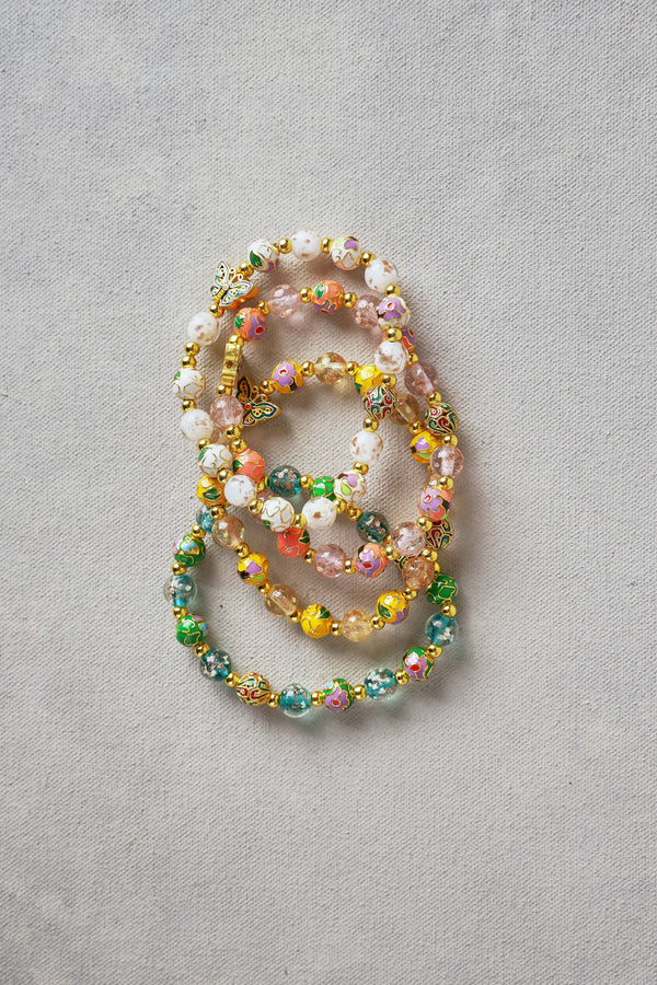 Glass Bead Stretchies – Multicolour