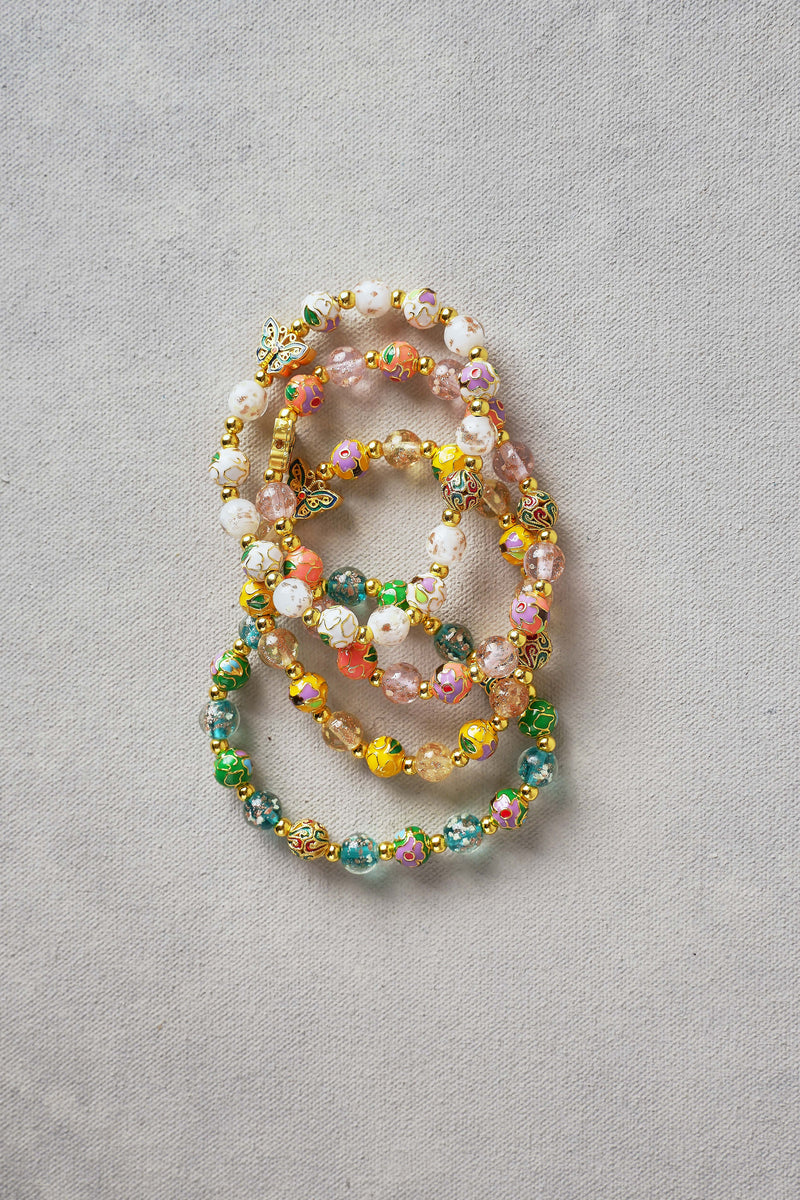 Glass Bead Stretchies – Multicolour