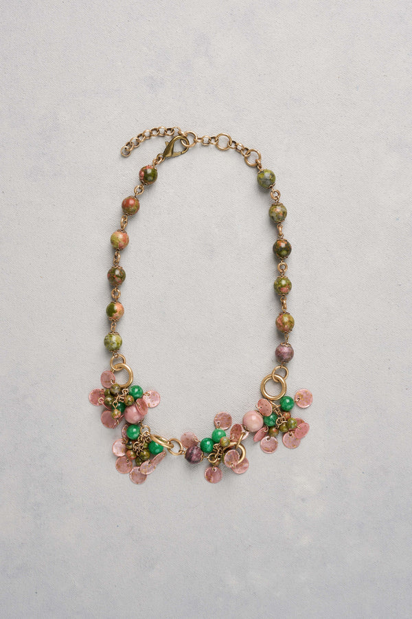 Cluster Necklace - Multicolour