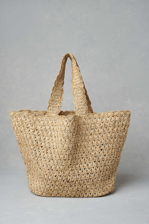 Raffia Tote - Natural
