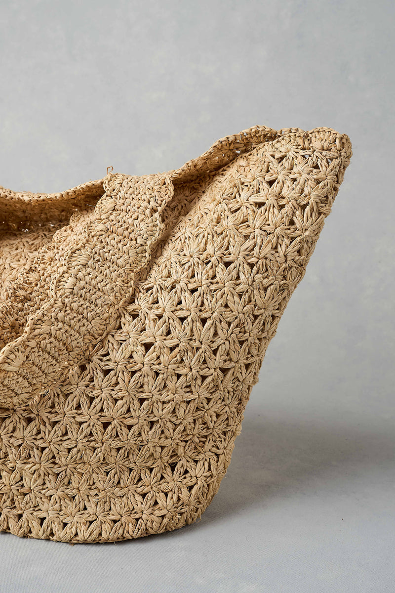 Raffia Tote - Natural
