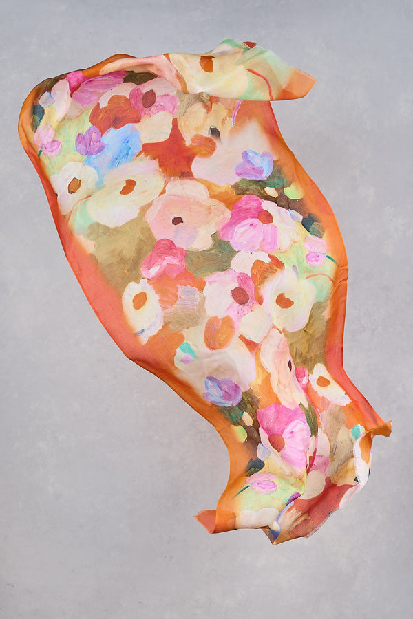 Flower Fields Scarf - Multicolour