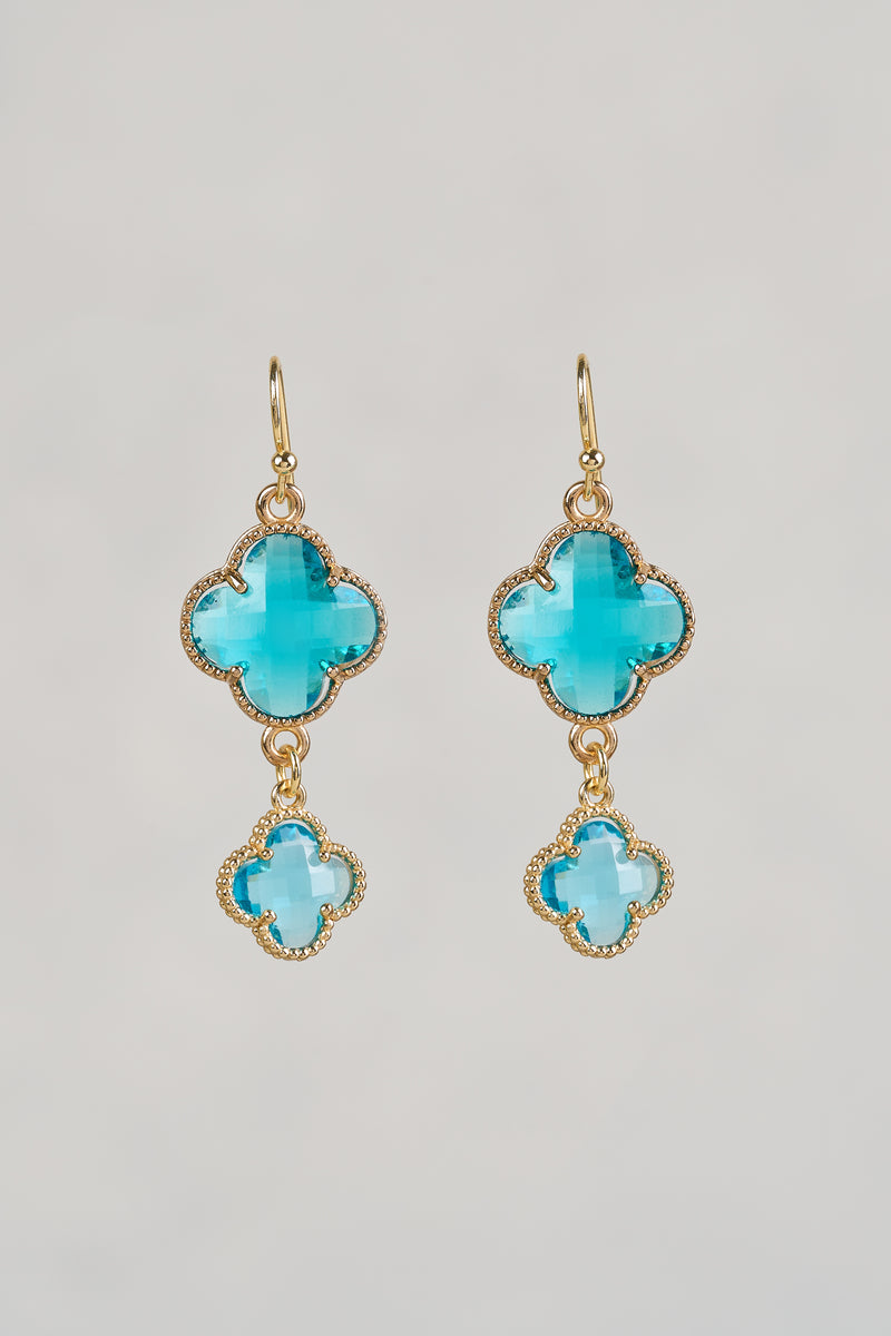 Clover Droplets - Aqua