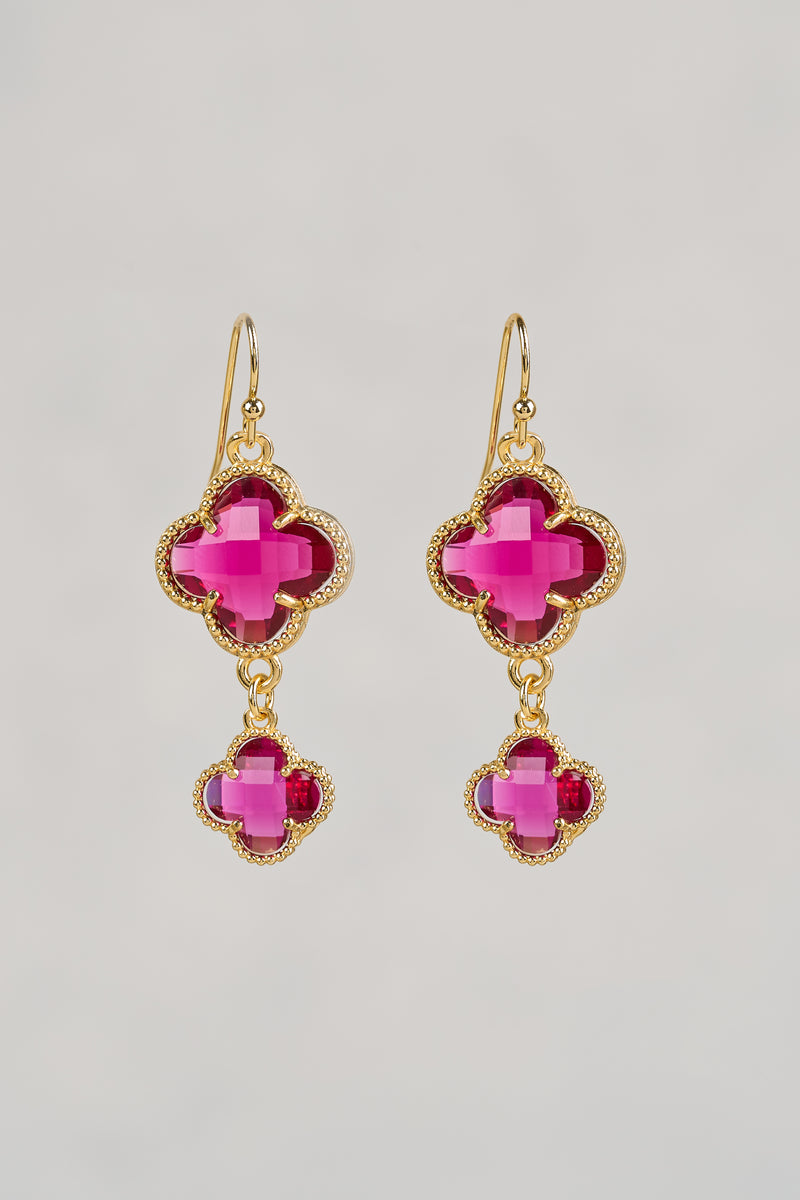 Clover Droplets - Pink