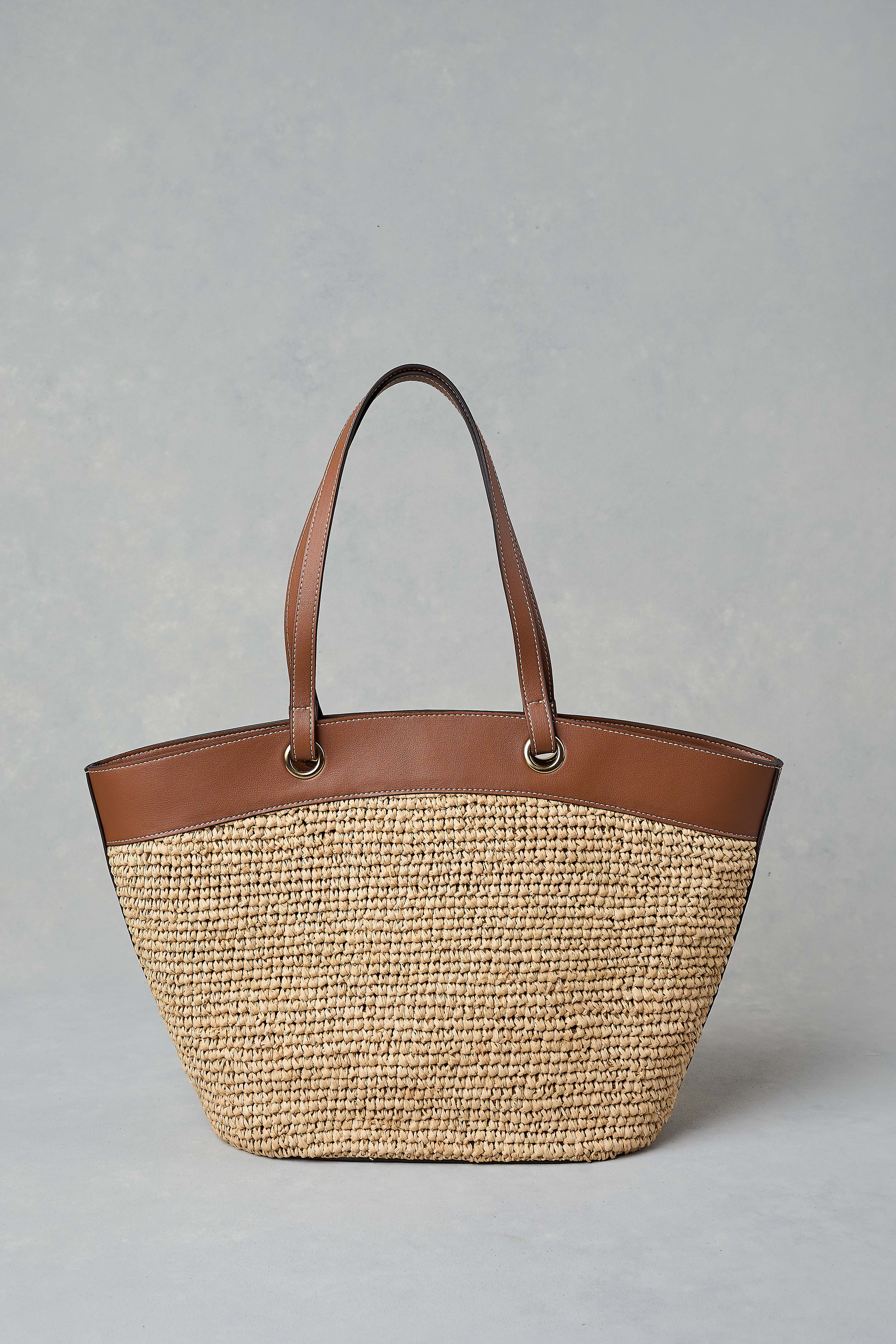 Summer Basket Bag - Natural – Blue Illusion