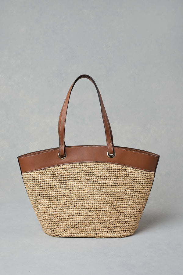 Summer Basket Bag - Natural