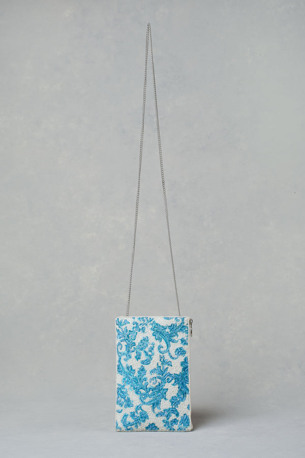 Paisley Cos Bag - Blue