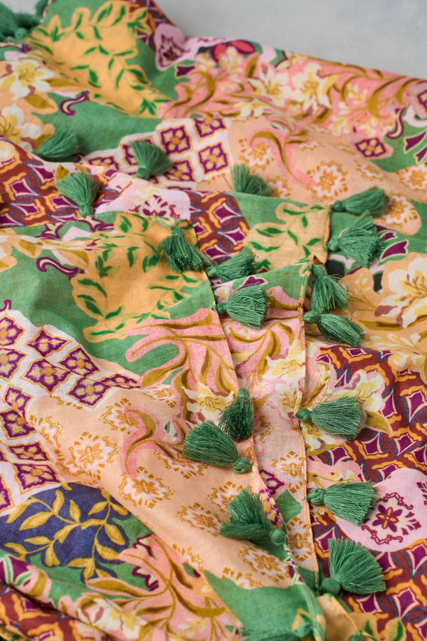 Chyka Patchwork Print Sarong