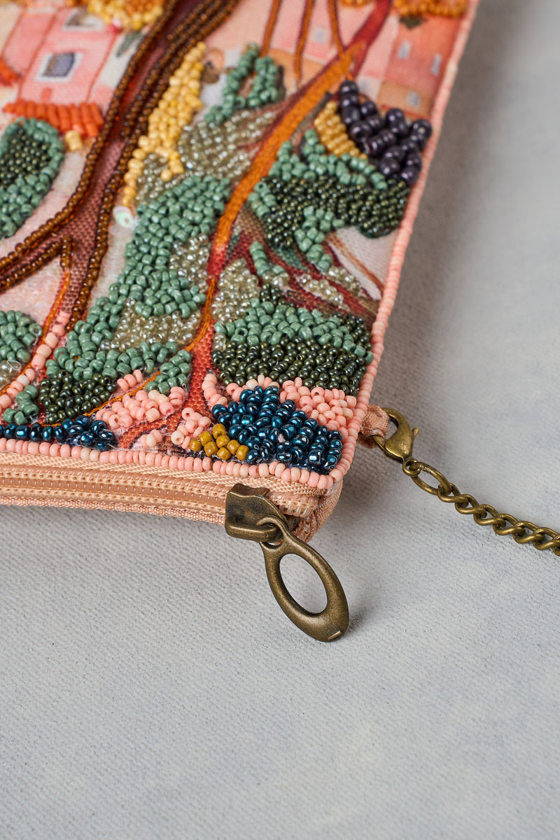South of France Beaded Clutch - Multicolour
