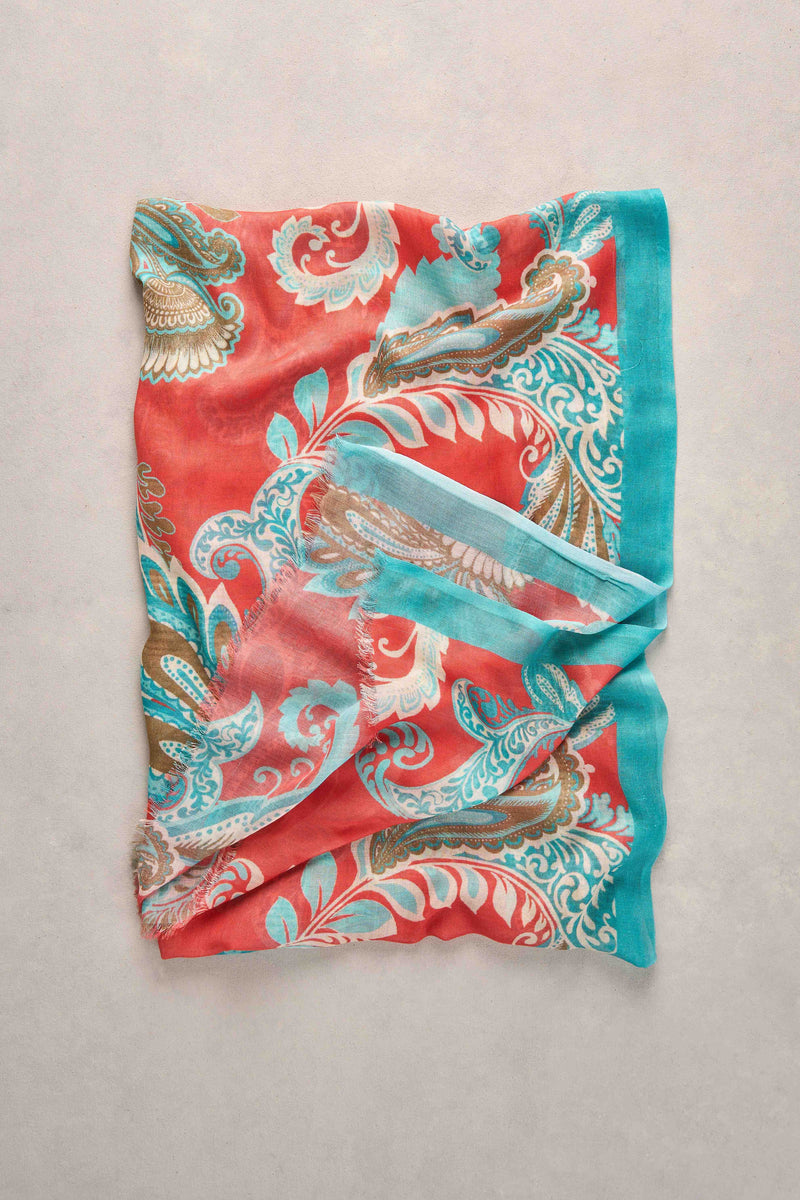 Paisley Scarf - Multicolour