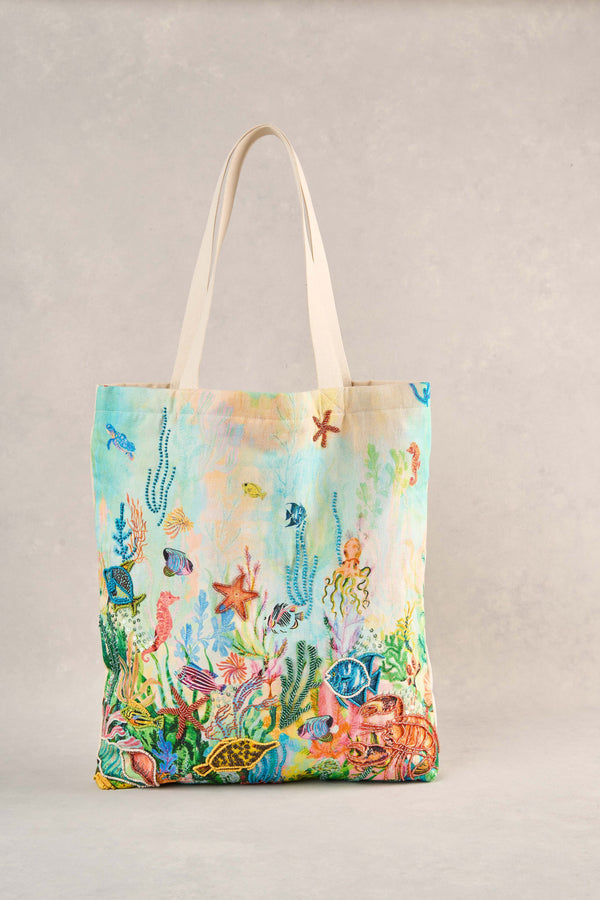 Nathalie Lété Beaded Tote - Multicolour