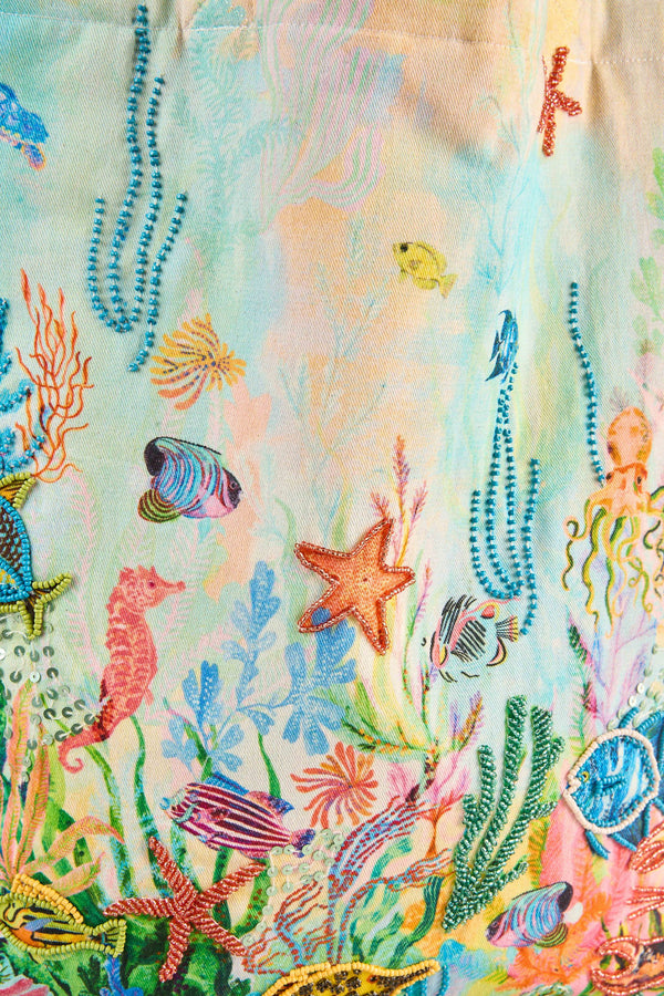 Nathalie Lété Beaded Tote - Multicolour