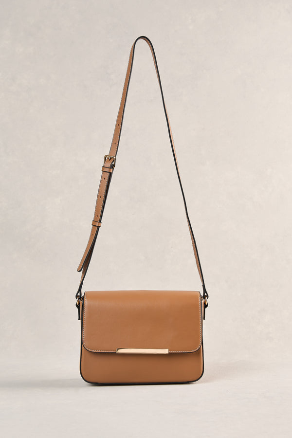 Structured Crossbody - Tan