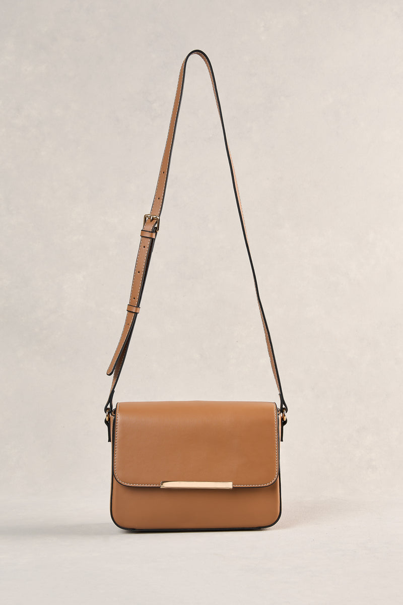 Structured Crossbody - Tan