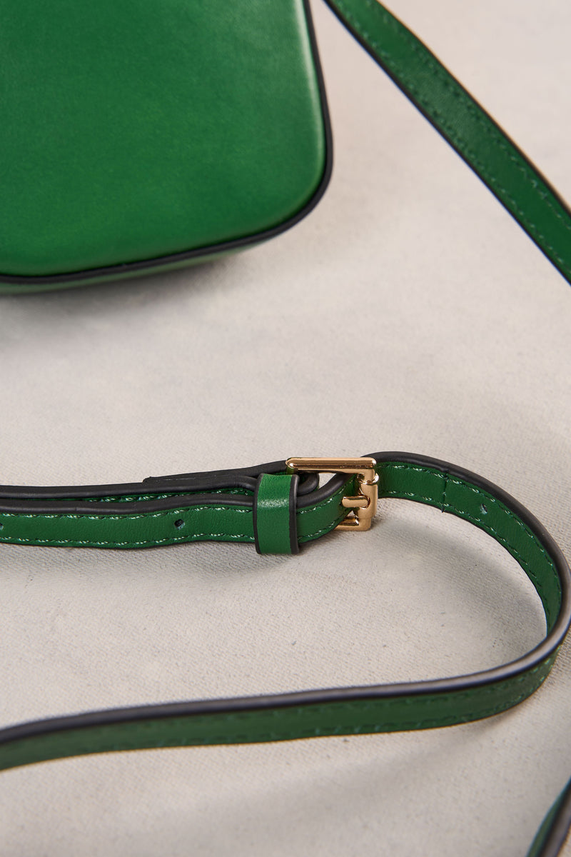 Structured Phone Bag - Green