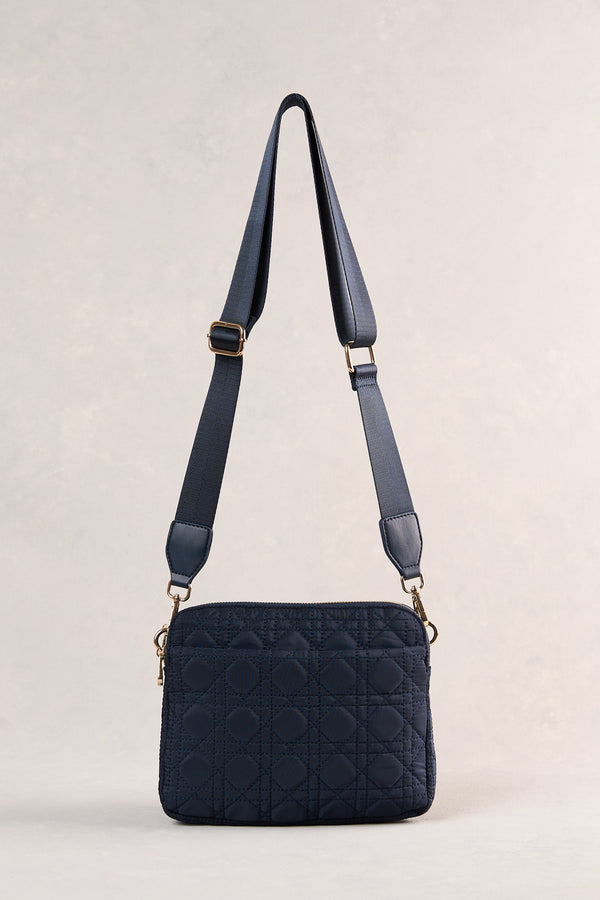 Quilted Crossbody - Ink