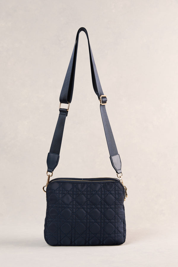 Quilted Crossbody - Ink