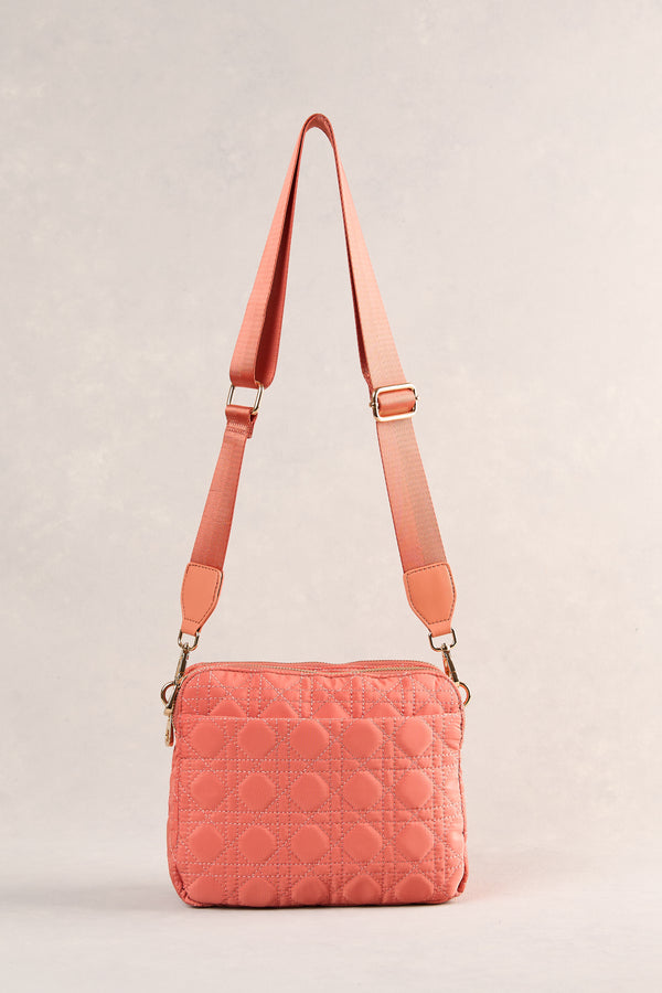 Quilted Crossbody - Terracotta