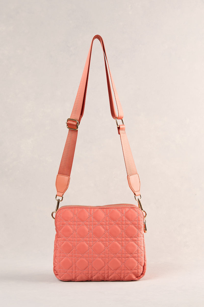 Quilted Crossbody - Terracotta