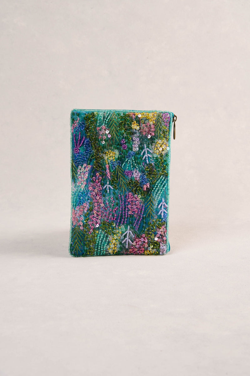 Abstract Monet Cos Bag - Multicolour