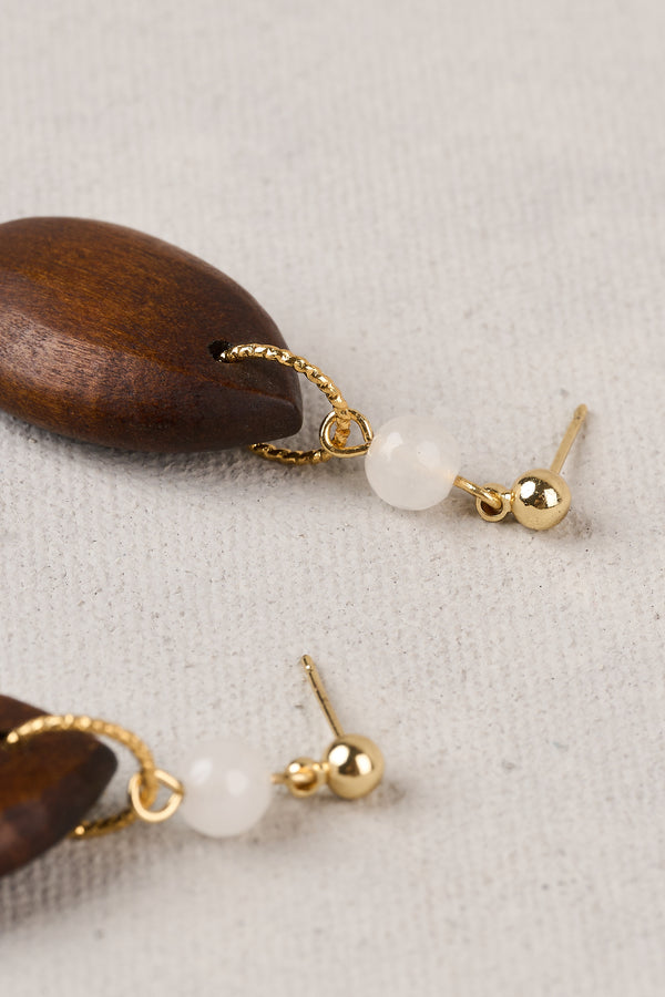 Mixed Bead Earrings - Multicolour