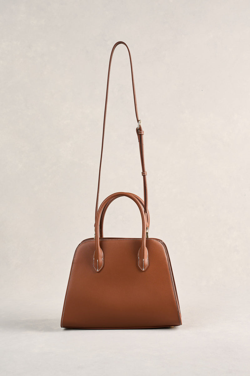 Bowler Bag - Dark Tan