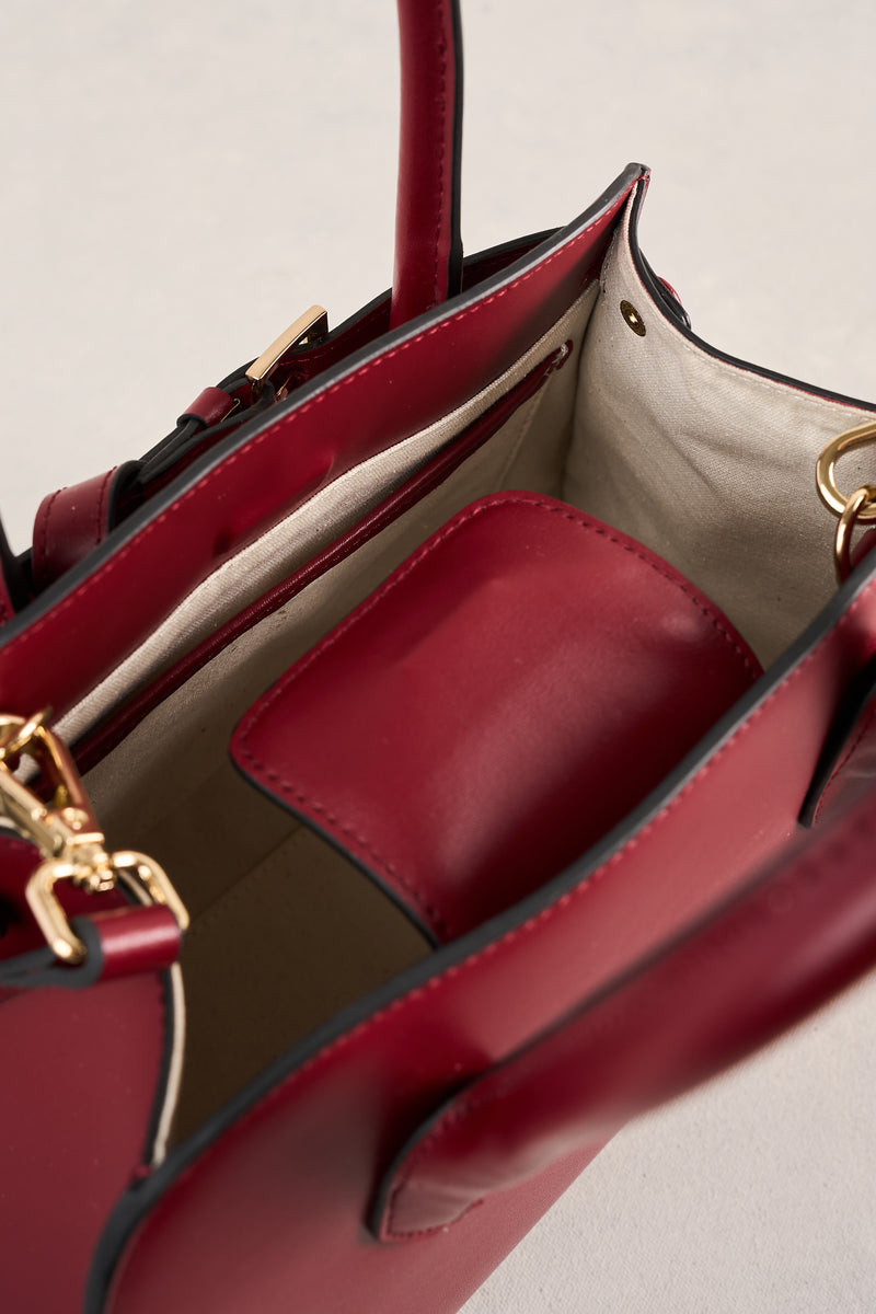 Bowler Bag - Crimson